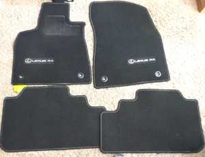 2016-2022 Lexus RX350 RX450 PT206-48161-XX Genuine OEM Carpet Floor Mats Black - Picture 1 of 1