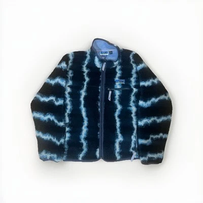 Patagonia Natural Blend Retro Cardigan Thunder Pitch Blue Size Small - Image 1 of 4
