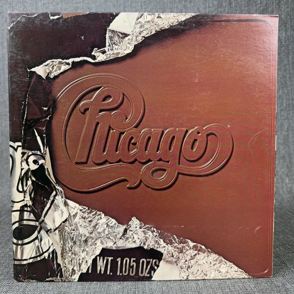 Chicago X Album Vinyl Record LP 1976 Tenth Album Chocolate Bar Cover - Image 1 of 4