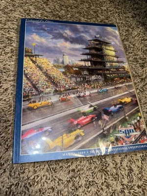 2009 Indy 500 IMS Centennial ERA Souvenir Program with Starting Line-up Insert - Image 1 of 2