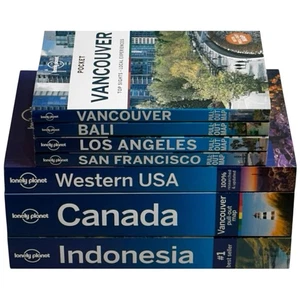 Lonely Planet Western USA, Canada, Indonesia + 4 Pockets Vancouver, Bali, LA, SF - Bild 1 von 12