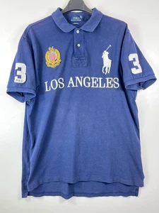 Polo Ralph Lauren Los Angeles Custom Fit Poloshirt Big Pony Crest Gr. XL - Bild 1 von 7