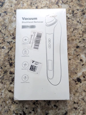 Vacuum Blackhead Remover Built-In HD Camera Boxed - Gray - New Box Wear - Image 1 of 4
