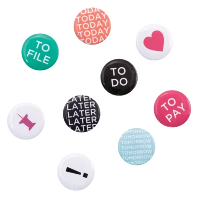See Jane Work Peggable Magnets  Pack of 9 Magnets - Opposites Attract - Image 1 of 2
