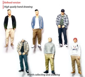 CR 1:64 Figura Pintada Modelo Ature Resina Diorama Urbano Hombre Hermoso - Imagen 1 de 16