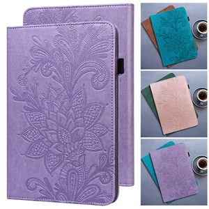 Leather Stand Flip Tablet Case For Samsung Galaxy Tab A 10.1in S2 9.7 S6 Lite S7 - Picture 1 of 17
