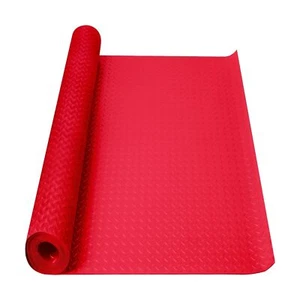 5Ft x 17Ft Garage Floor Mat 2.5mm Thickened Rubber Flooring Roll 85sqft Diamo... - Picture 1 of 7