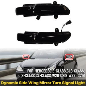 Für Mercedes C219 S211 W221 C216 Dynamische Seitenspiegel Blinker Blinkleuchte - Bild 1 von 11