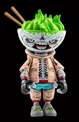 NUEVO Figura Vinilo 7" Unagi-Man: Chop-Suey por James Groman Hot Actor Kaiju Sofubi Foto 1 de 4