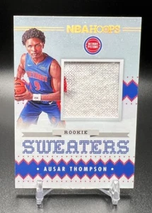2023-24 Panini NBA Hoops AUSAR THOMPSON Rookie Sweaters Relic RC SP #RSW-AST - Picture 1 of 2