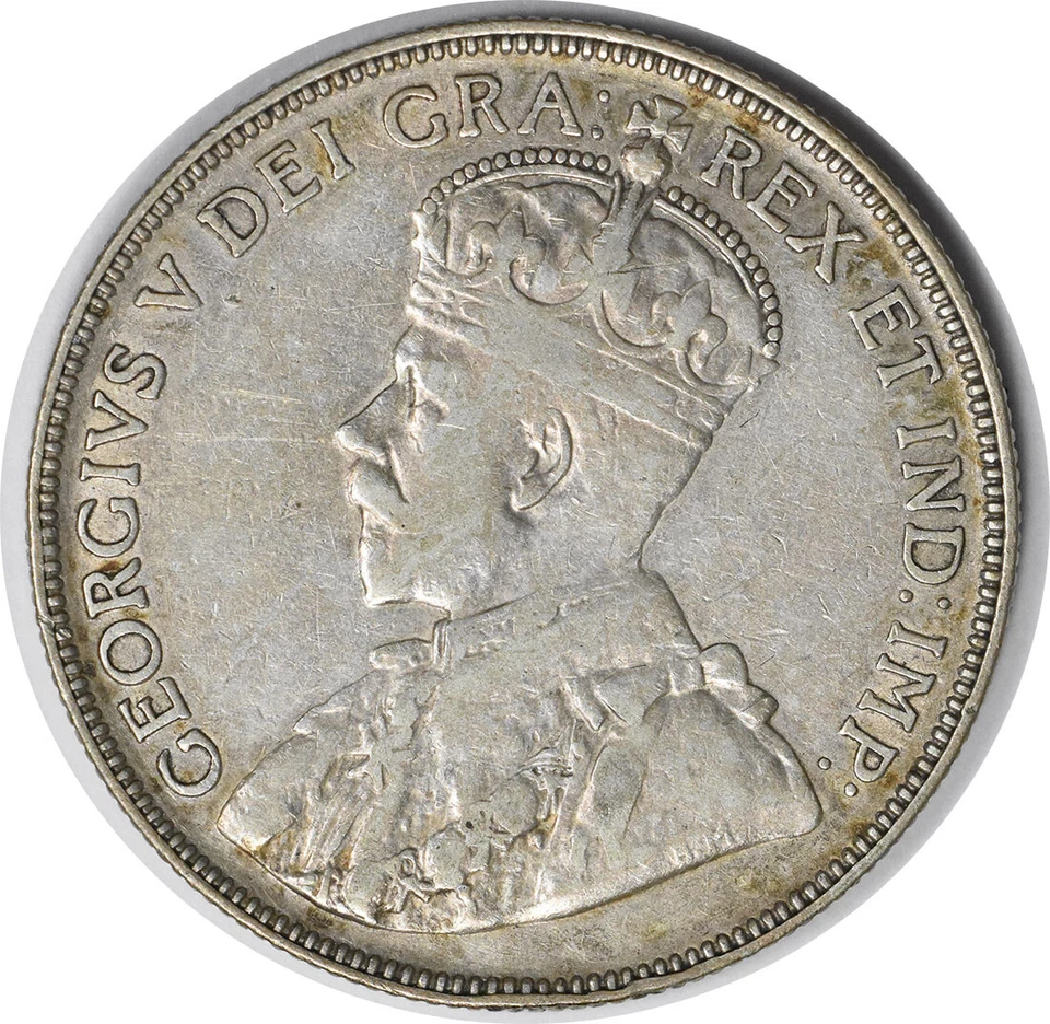 1934 Canada 50 Cents KM25A VF Uncertified #1010 - Image 1 of 2