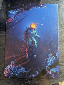 Displate "Claimed By The Abyss" #596/1000 LIMITED EDITION - With Magnet & Sleeve - Picture 1 of 8