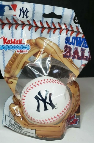 NEW YORK YANKEES  MLB Slow Risers Squeezies Baseball Import Dragons New in Bag Cover