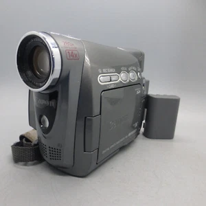 Canon MV880X Handheld MiniDV Camcorder Silver Tested - Picture 1 of 9