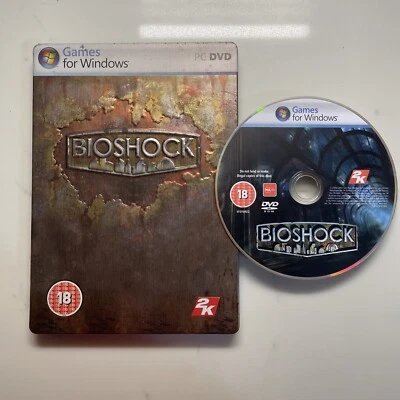 Bioshock PC Game - Inc Manual Limited Edition Steelbook 2K Shooter - Image 1 of 4