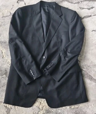 Gucci Men's Navy Black Blazer Jacket IT 60R / US 50R 254861 4440 - Image 1 of 4