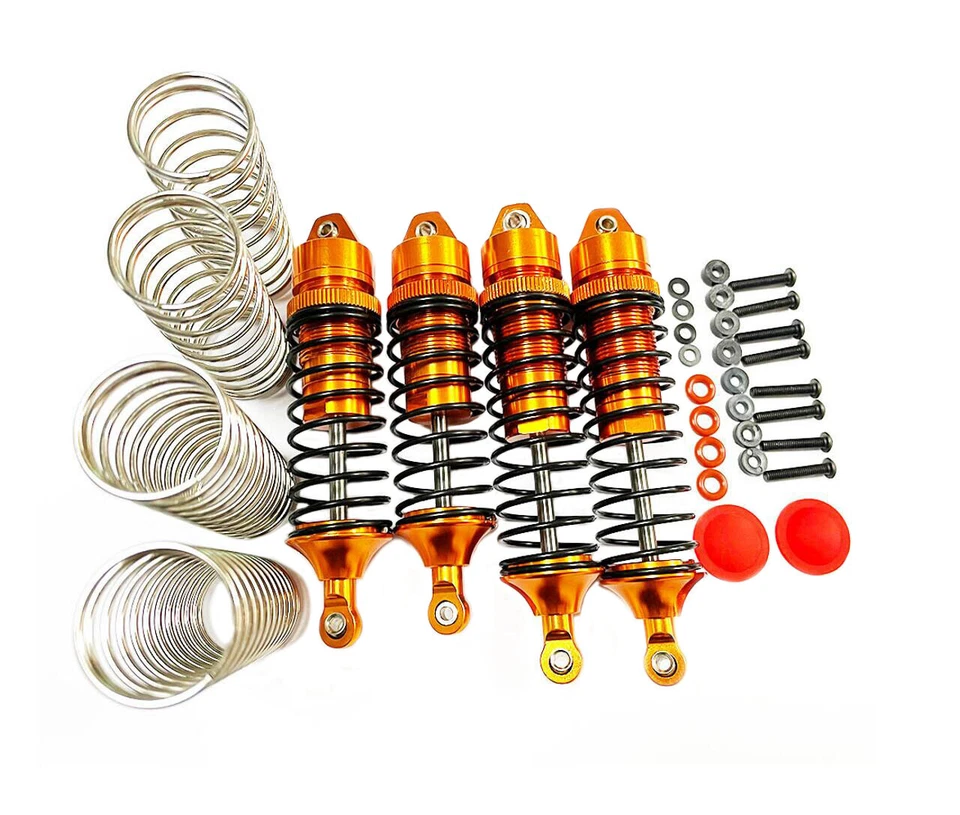 Front+Rear Shock Absorber for Rc Car 1/10 Traxxas Slash Stampede 4X4 Short Cours - Image 1 of 1