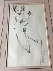 Hollis Williford Original Akt Frau 3 Minuten Studie - Bild 1 von 14