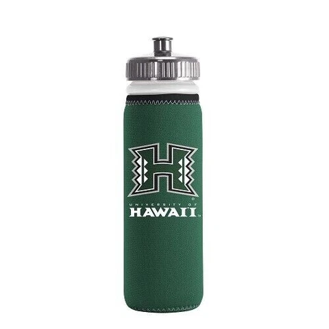 HAWAII RAINBOW WARRIORS 22oz SQUEEZABLE PLASTIC WATER BOTTLE (CLOSEOUT) Cover