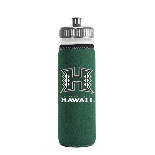 HAWAII RAINBOW WARRIORS 22oz SQUEEZABLE PLASTIC WATER BOTTLE (CLOSEOUT) Foto 1 de 1