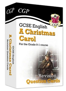GCSE  English - A Christmas Carol Revision Question Cards Key Stage 4 Cgp - Picture 1 of 11