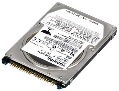 Hard Drive Toshiba MK1016GAP 10GB 4200U/Min 1MB Cache Pata Ata Ide 2.5'' Inch - Image 1 of 3