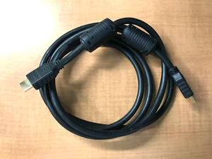 Five Foot HDMI Connector to HDMI Connector Heavy Duty Shielded Cable - Used - Picture 1 of 1