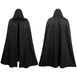 The Witcher Geralt schwarzer Umhang Cosplay Kostüm Outfits Halloween Karnevalsanzug - Bild 1 von 9