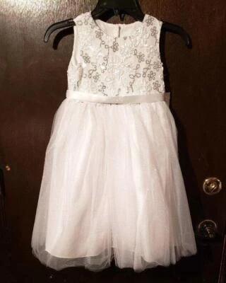 BELLE BY MARMELLATA Girl's 6 Soutache Sequin & Tulle Ballerina Dress NWT $100 - Image 1 of 4