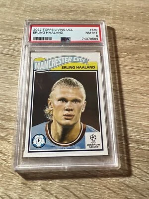 2022 Topps Living Erling Haaland - Image 1 of 4