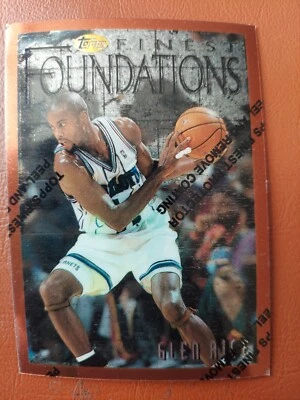 1996-97 Topps Finest Basketball #238 Glen Rice Bronze - Image 1 of 2