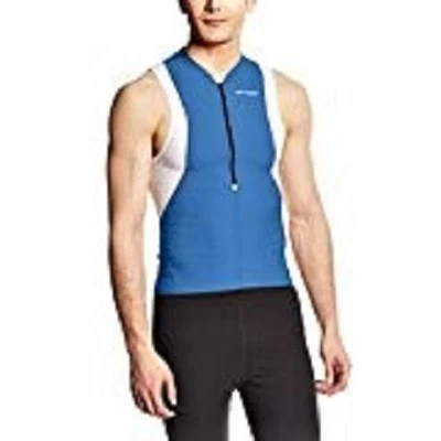 Camiseta sin mangas deportiva ORCA LIGERA $89 al por menor para hombre 1/2 cremallera frontal talla XS NUEVA CON ETIQUETAS Foto 1 de 3