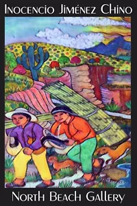 Inocencio Jiménez Chino Poster UV Giclée Printed One Man Show Of His Color Work - Picture 1 of 3