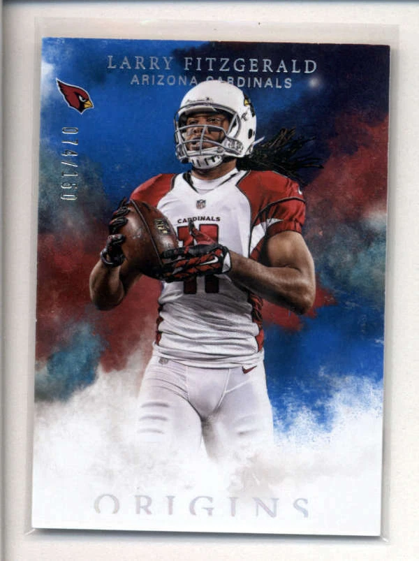 LARRY FITZGERALD 2016 PANINI ORIGINS #61 BLUE PARALLEL #074/150 AK3910 - Image 1 of 1