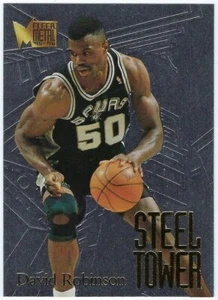 1995-96 Metal #8 David Robinson BASKETBALL San Antonio Spurs - Picture 1 of 2