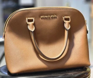 Authentic Michael Kors Veronica Medium Dome Satchel Handbag Bag - Picture 1 of 5