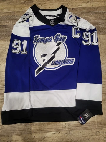 Fanatics Tampa Bay Lightning Stamkos NHL Reverse Retro  Jersey 2XL New W/ Tags Cover