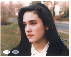 SPLENDIDO! VENDITA LEGGI BENE! Foto firmata Jennifer Connelly 8x10 PSA e ACOA COA! - Foto 1 di 4