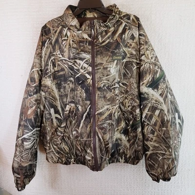 Gamehide Camo Hunting Jacket Mens Xl Reversible Insulated Bomber Realtree Puffer - Image 1 of 4