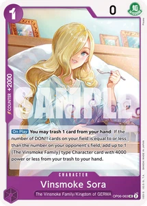 Vinsmoke Sora OP06-063 Wings of the Captain TCG One Piece - Picture 1 of 1