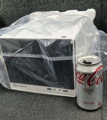 SilverStone SUGO White PC Computer Mini Tower Case Mini-ITX  EXPRESS POST - Image 1 of 4