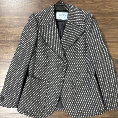 Giacca sartoriale Prada grigia