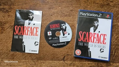 SONY PLAYSTATION 2 PS2 - SCARFACE #RG11 CIB - Image 1 of 2