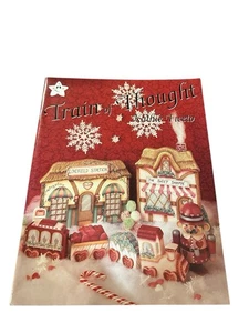 Train Of Thought Kathie Ficeto Holiday Christmas Deco Tole Acrylic Painting Book - Picture 1 of 1