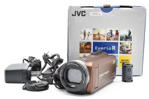 JVC Everio GZ-R400 Brown HD Memory Camcorder – Excellent Condition Boxed - Picture 1 of 12
