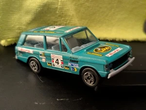 AMAZING RANGE ROVER RALLY CAR 1980'S DIECAST 4" L X " 1.5 W VG 1:43 SCL BBURAGO - Picture 1 of 24