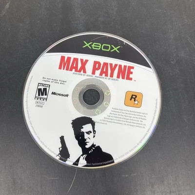 Max Payne (Microsoft Xbox) Authentic, game disc only NICE - Image 1 of 2