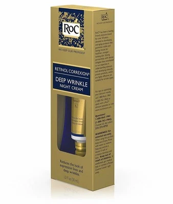 RoC Retinol Correxion Deep Wrinkle Anti-Aging Retinol Night Cream Skincare 1 oz - Image 1 of 4