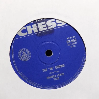 Ramsey Lewis Trio - The “In” Crowd (Chess CH-052) Aussie 45 - Image 1 of 2
