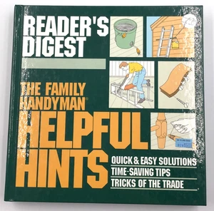 Reader's Digest Family Handyman Helpful Hints Book DIY Tips & Tricks - Imagen 1 de 16